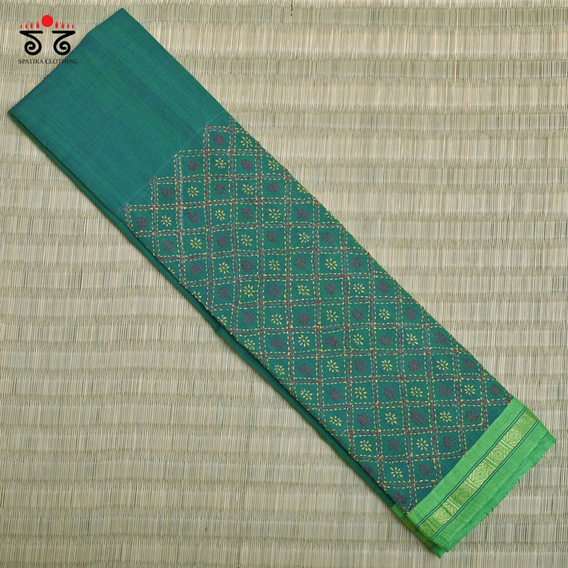 Mangalagiri - Banjara Hand Embroidered Blouse Fabric