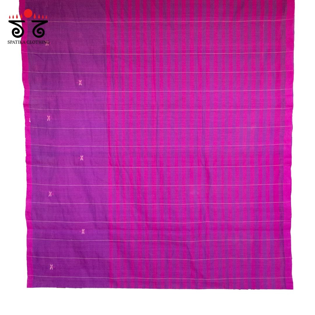 Jamdani Andhra Handwoven Cotton Saree