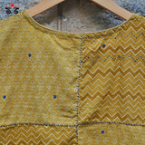 Ajrak HandBlockprint - Sleeveless Blouse