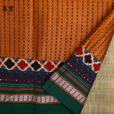 Hand- Embroidered Khun Blouse Fabric