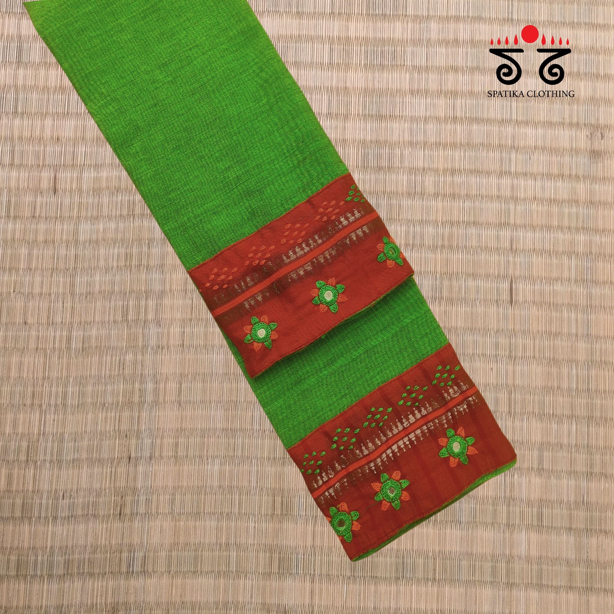Lambani Hand-embroidered Blouse Fabric