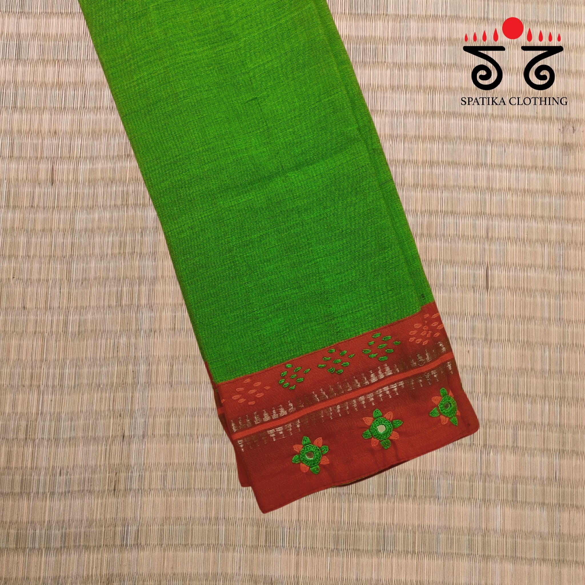 Lambani Hand-embroidered Blouse Fabric