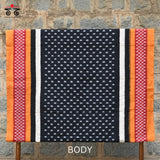 Ikat Handwoven Cotton Saree