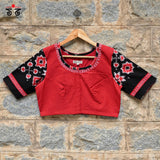 Telia Rumal - Kolam Blouse