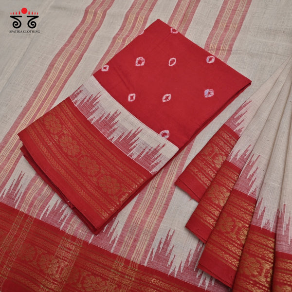 Ponduru Handspun Saree With Special Blouse
