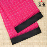 Checkered - Ponduru Handspun Cotton Saree