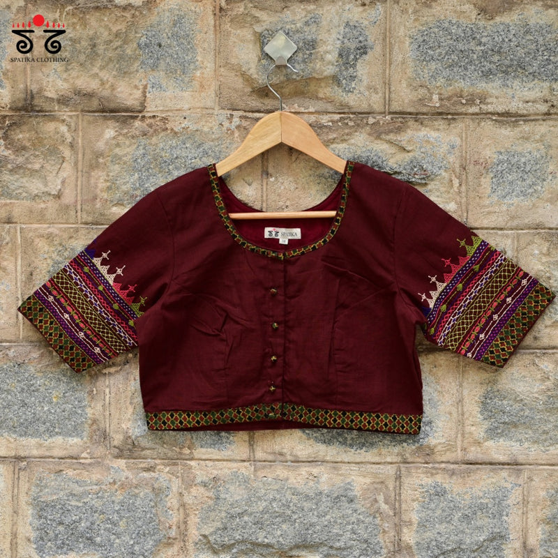 Lambani - Ajrak Hand Crafted Blouse