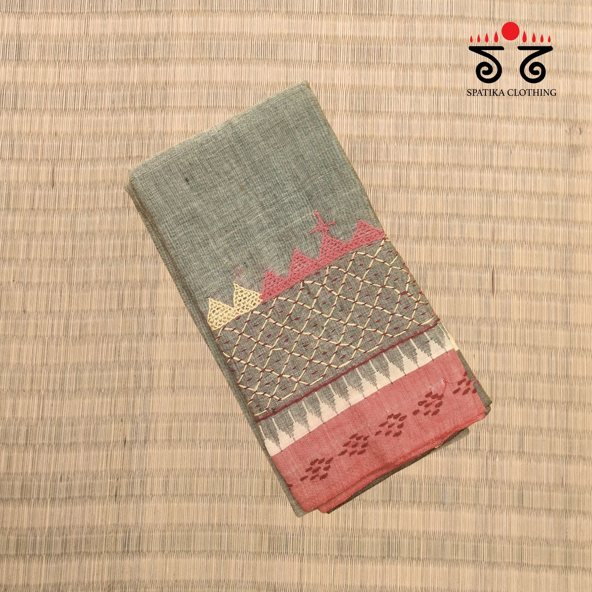 Lambani Hand-embroidered Blouse Fabric