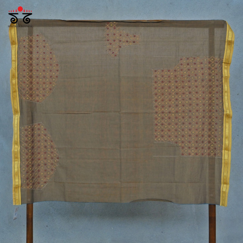 Mangalagiri - Banjara Hand Embroidered Blouse Fabric