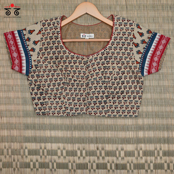 Keri Yoke Ajrak Blouse