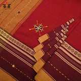 Aane Hejje Hand - Embroidered Saree