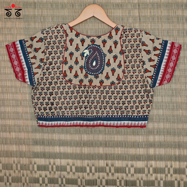 Keri Yoke Ajrak Blouse