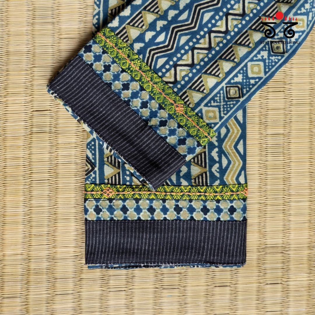 Hand embroidered Blouse Fabric