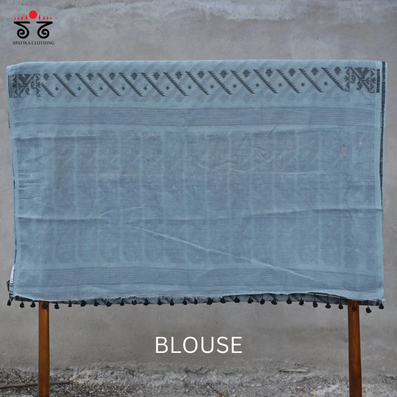 Jamdhani on Handwoven Cotton Saree