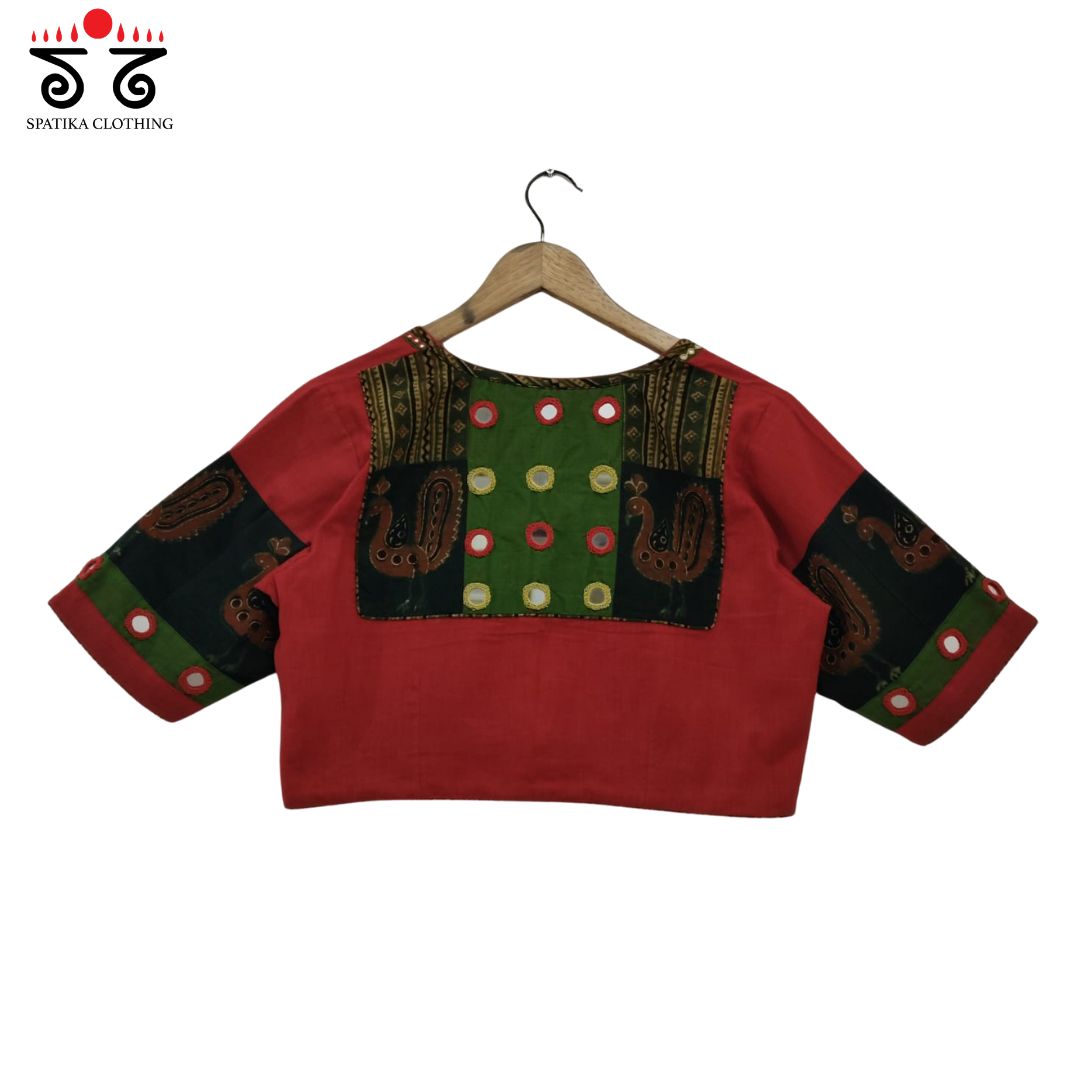 The Morni - Mirror work  Blouse