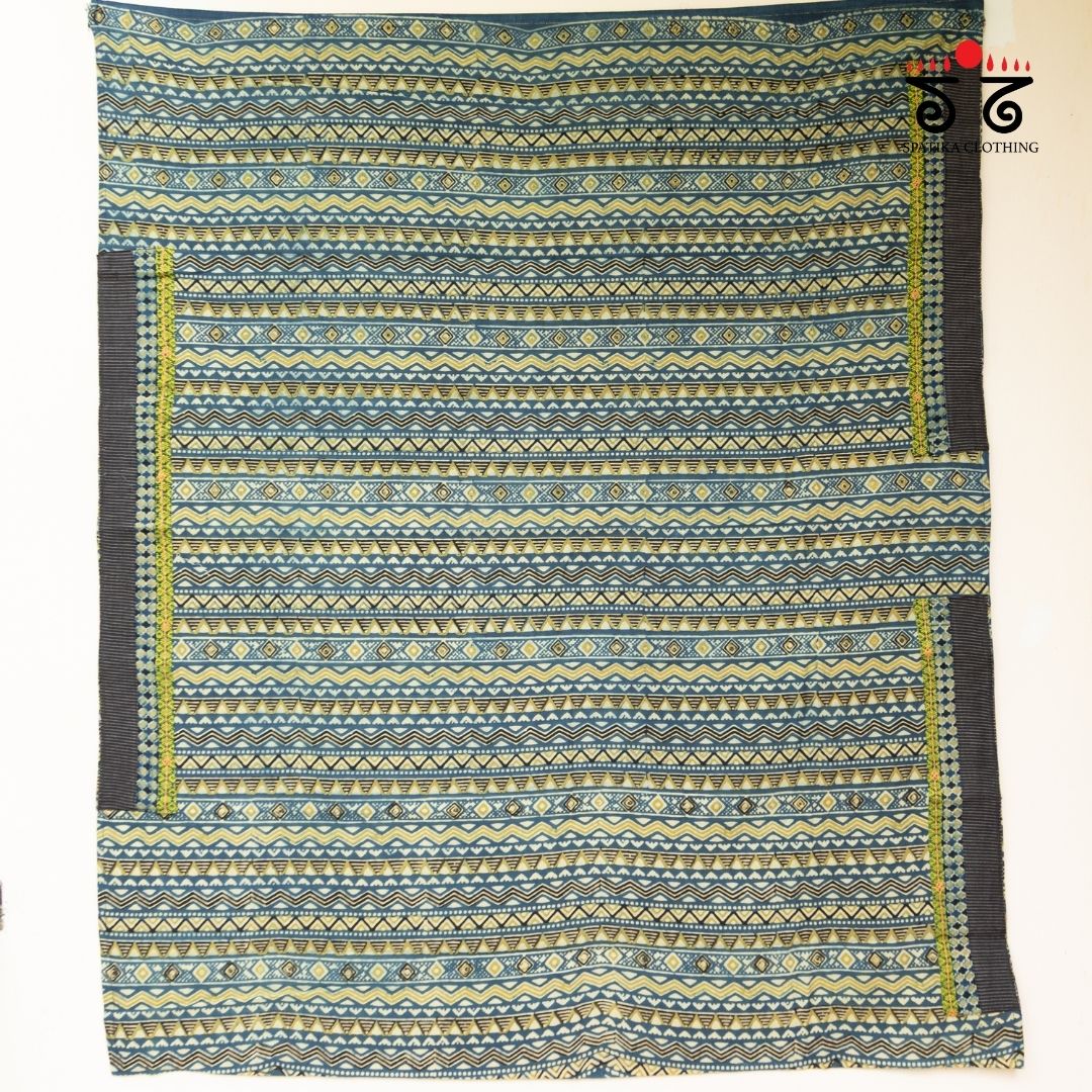 Hand embroidered Blouse Fabric