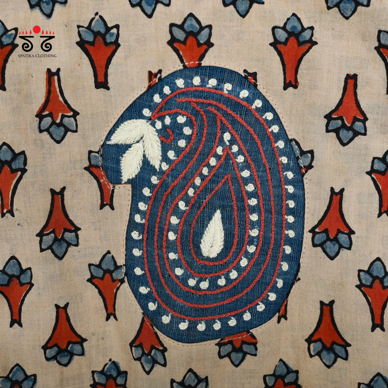 Keri Yoke Ajrak Blouse