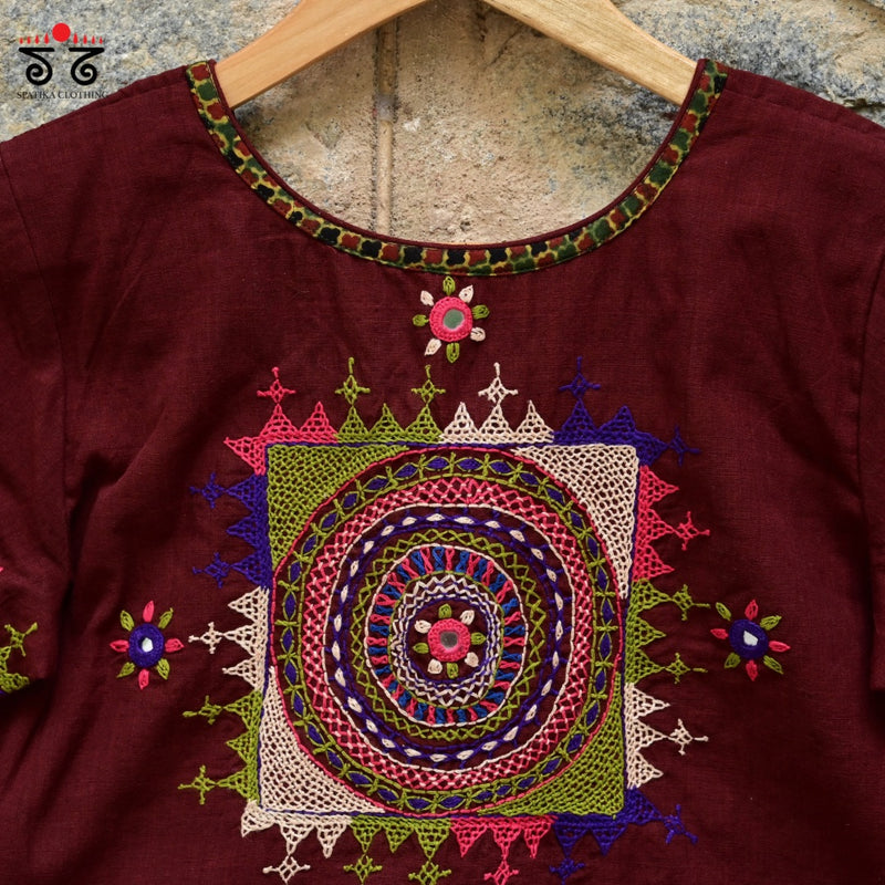 Lambani - Ajrak Hand Crafted Blouse