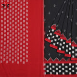 Ikat Handwoven Cotton Saree