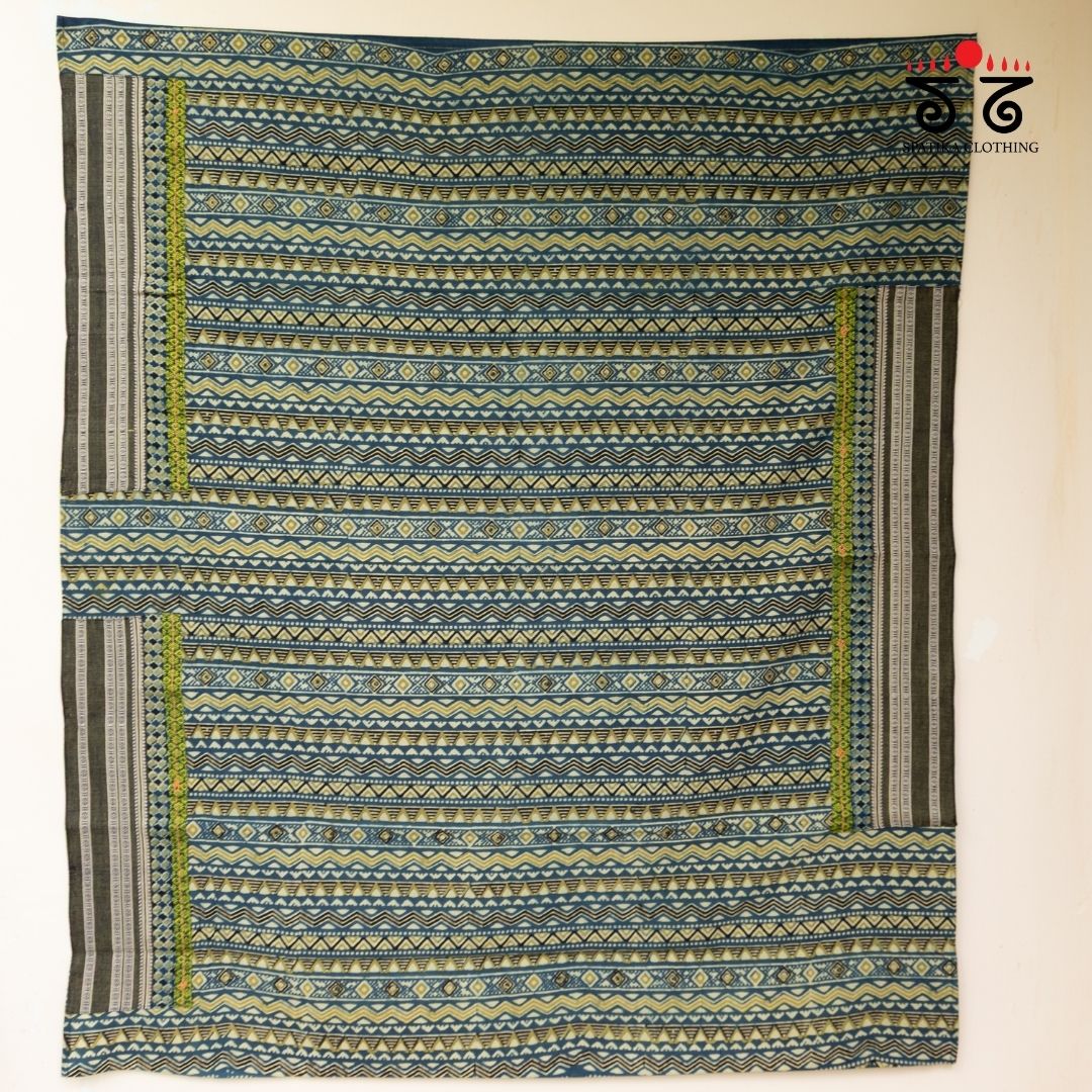 Hand embroidered Blouse Fabric