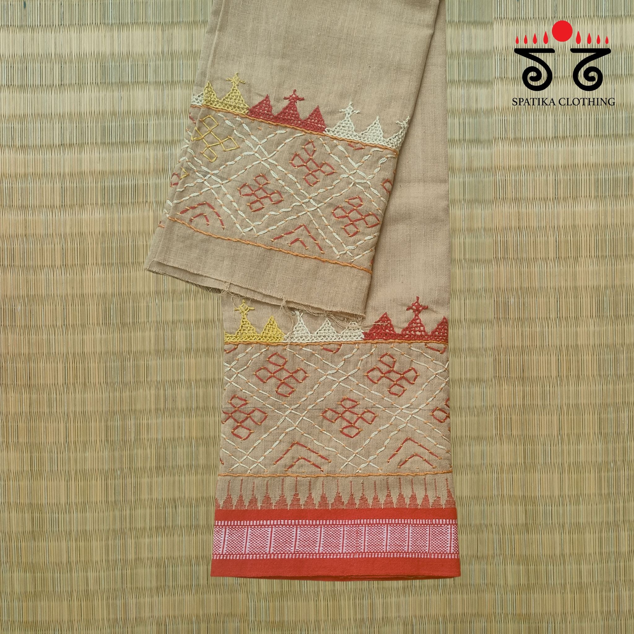 Lambani Hand-embroidered Blouse Fabric