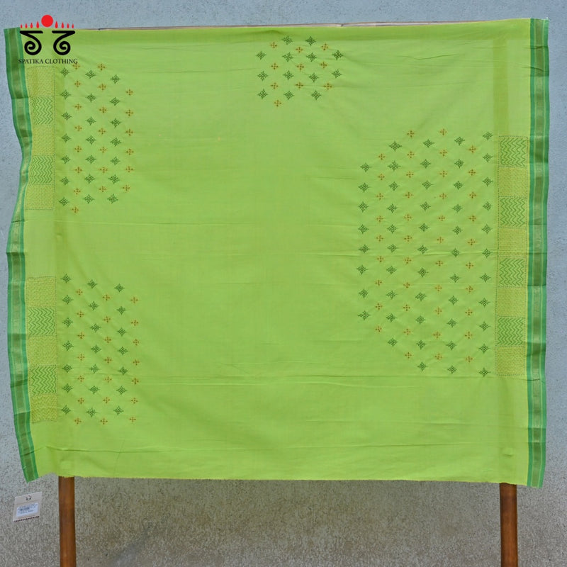 Mangalagiri - Banjara Hand Embroidered Blouse Fabric