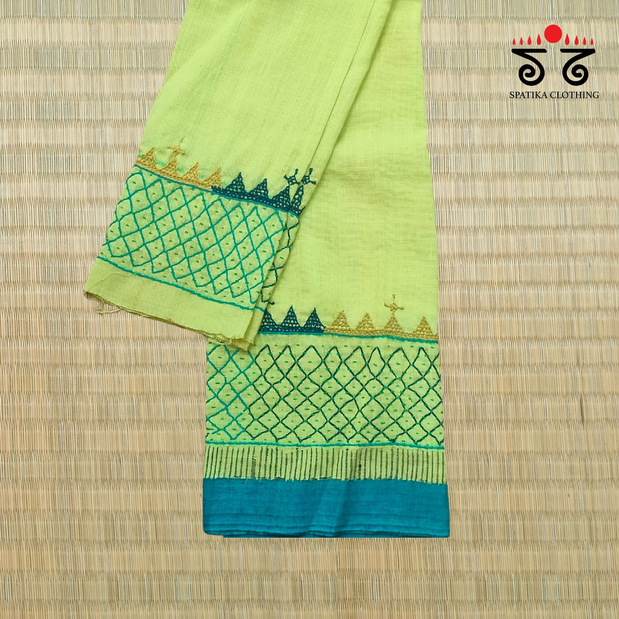 Lambani Hand-embroidered Blouse Fabric
