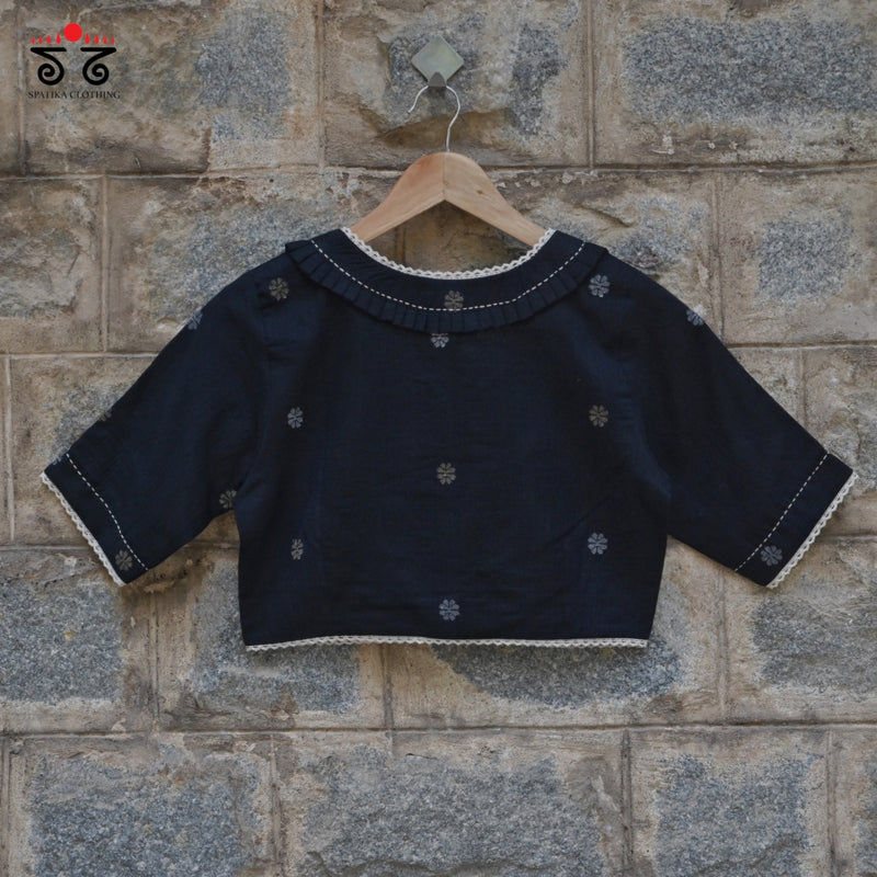 Jamdhani Lace Hand Crafted Blouse