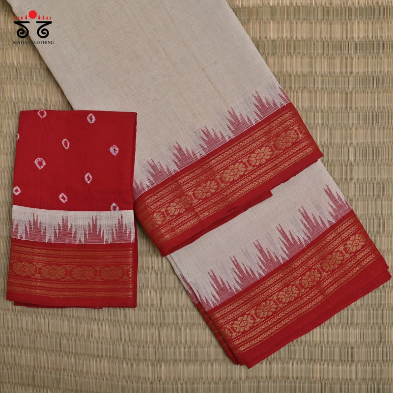Ponduru Handspun Saree With Special Blouse