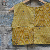Ajrak HandBlockprint - Sleeveless Blouse
