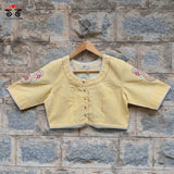 Chikan & Lace Blouse