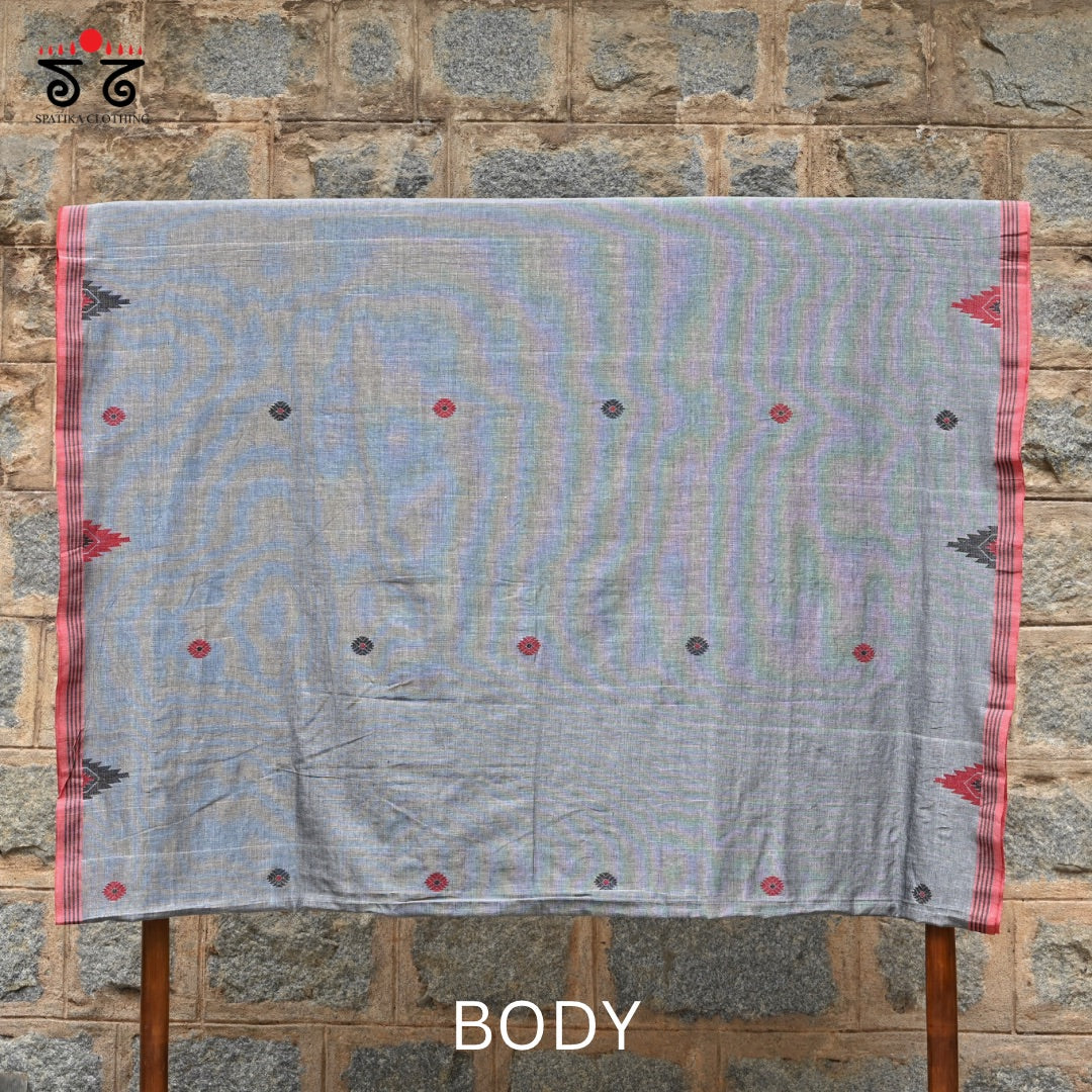 Jamdhani-Bengal Cotton Saree