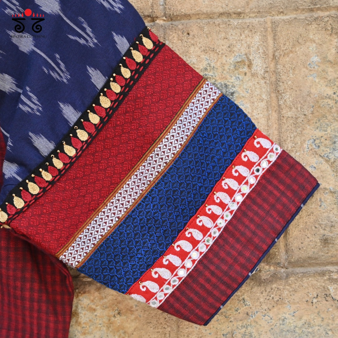 Morni Patchwork Blouse