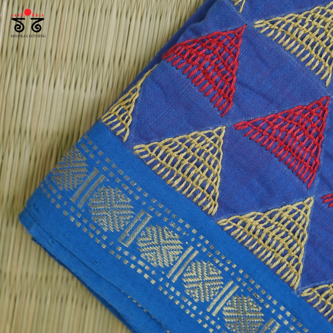 Mangalagiri - Banjara Hand Embroidered Blouse Fabric