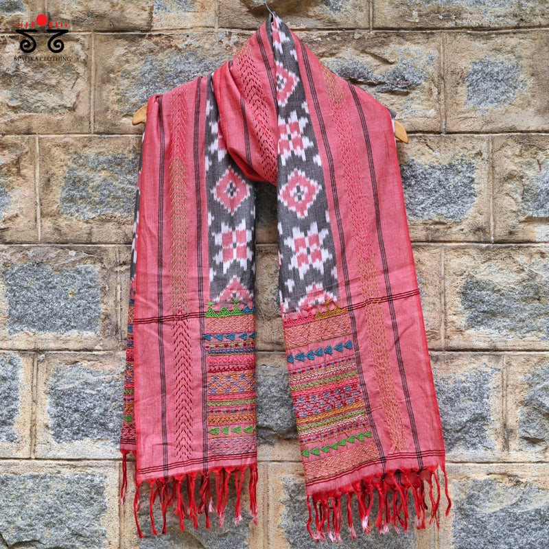 Telia-Lambani Hand Embroidered Dupatta