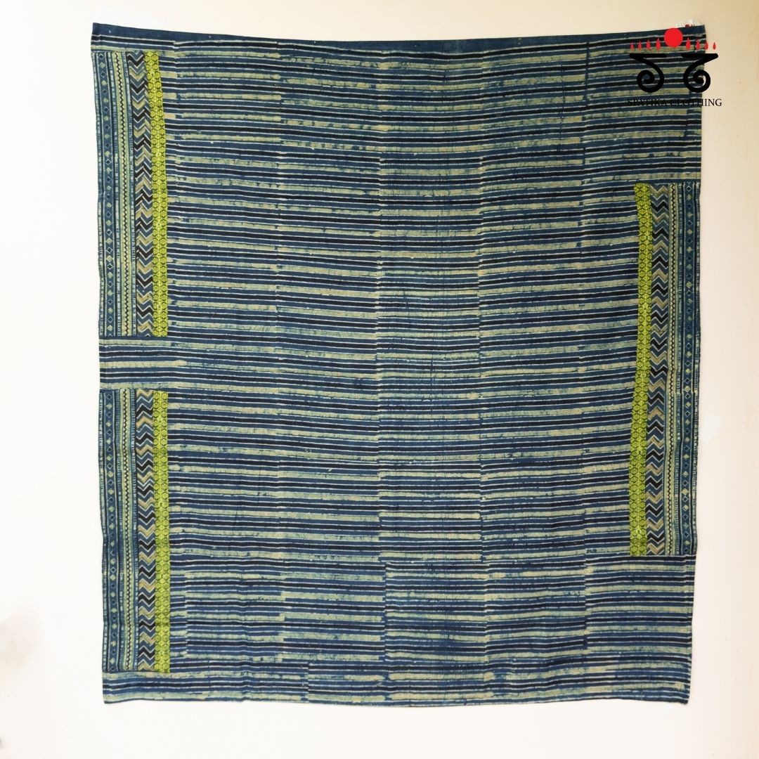 Hand embroidered Blouse Fabric