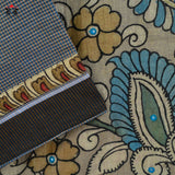 Pen Kalamkari Hand painted Blouse