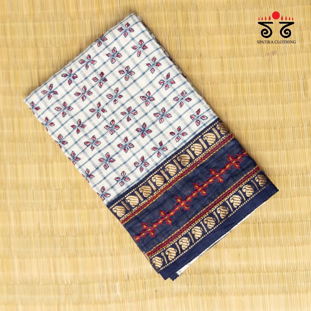 Banjara Handembroiderd Cotton Blouse Fabric