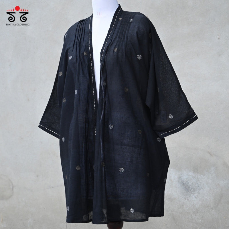 Handwoven Jamdhani Overlay