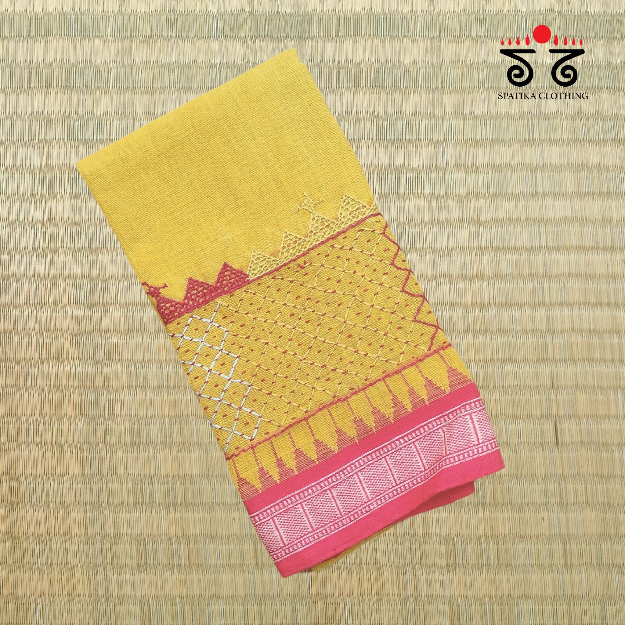 Lambani Hand-embroidered Blouse Fabric
