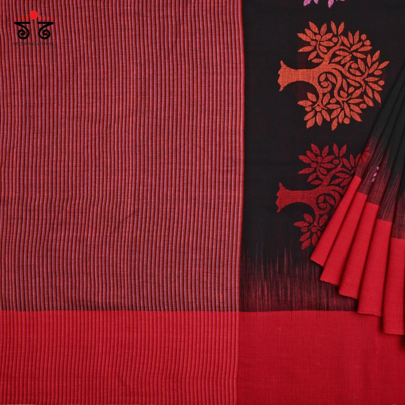 Jamdhani on Bengal Cotton Saree