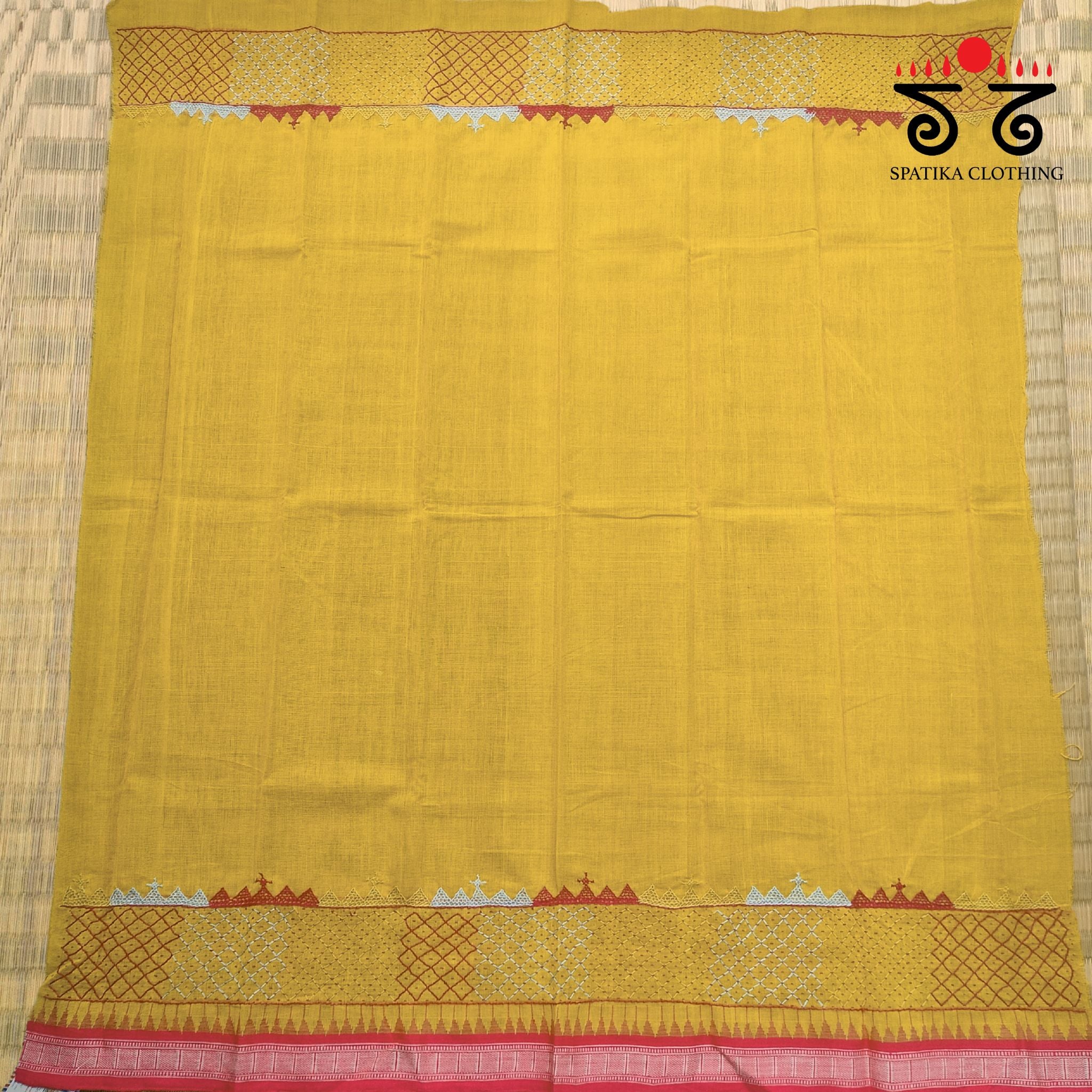 Lambani Hand-embroidered Blouse Fabric
