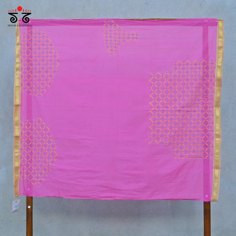 Mangalagiri - Banjara Hand Embroidered Blouse Fabric