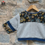 Pen Kalamkari Hand - Embroidered Blouse