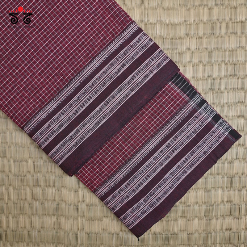 Ilkal Handwoven Cotton Saree
