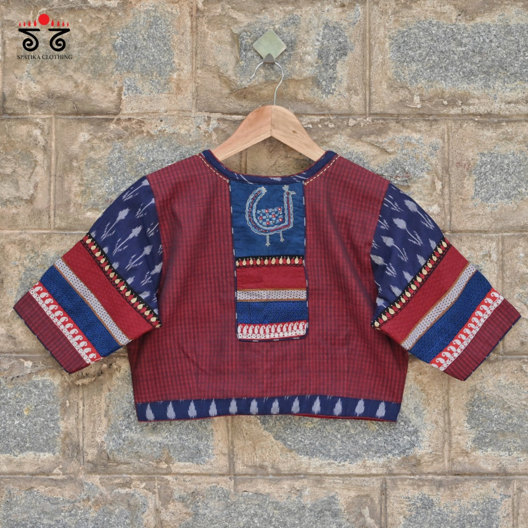 Morni Patchwork Blouse