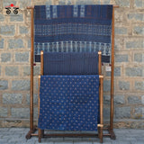 Ajrak Hand - Blockprinted Fabric Set Of 3