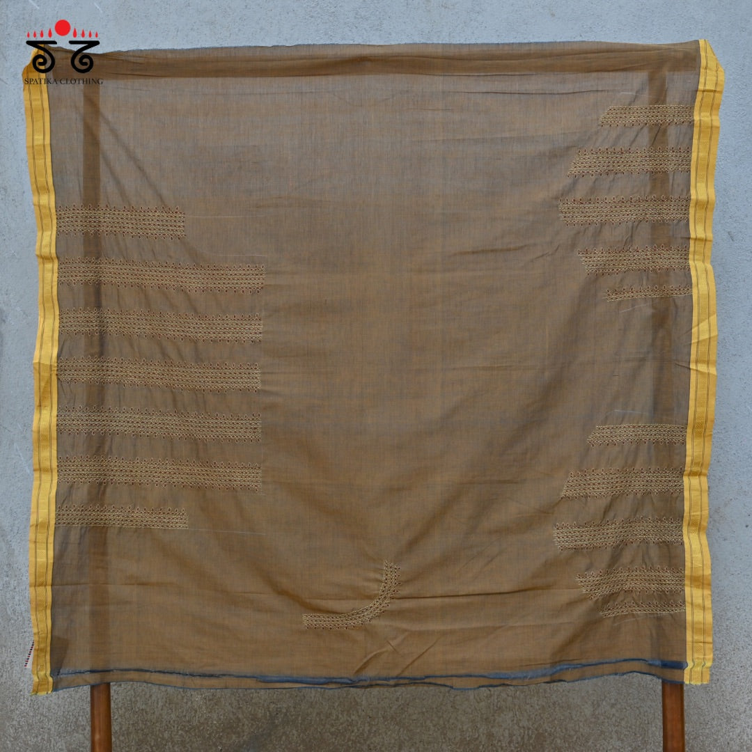 Mangalagiri - Banjara Hand Embroidered Blouse Fabric