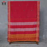 Gomi Teni  Hand - Embroidered Saree