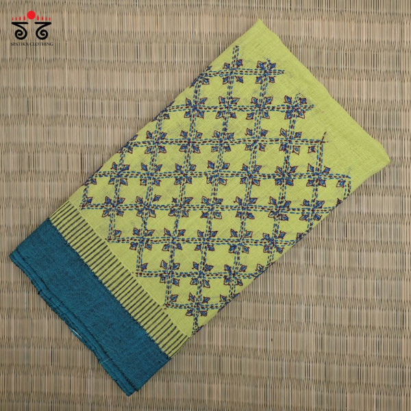 Banjara Hand - Embroidered Blouse Fabric